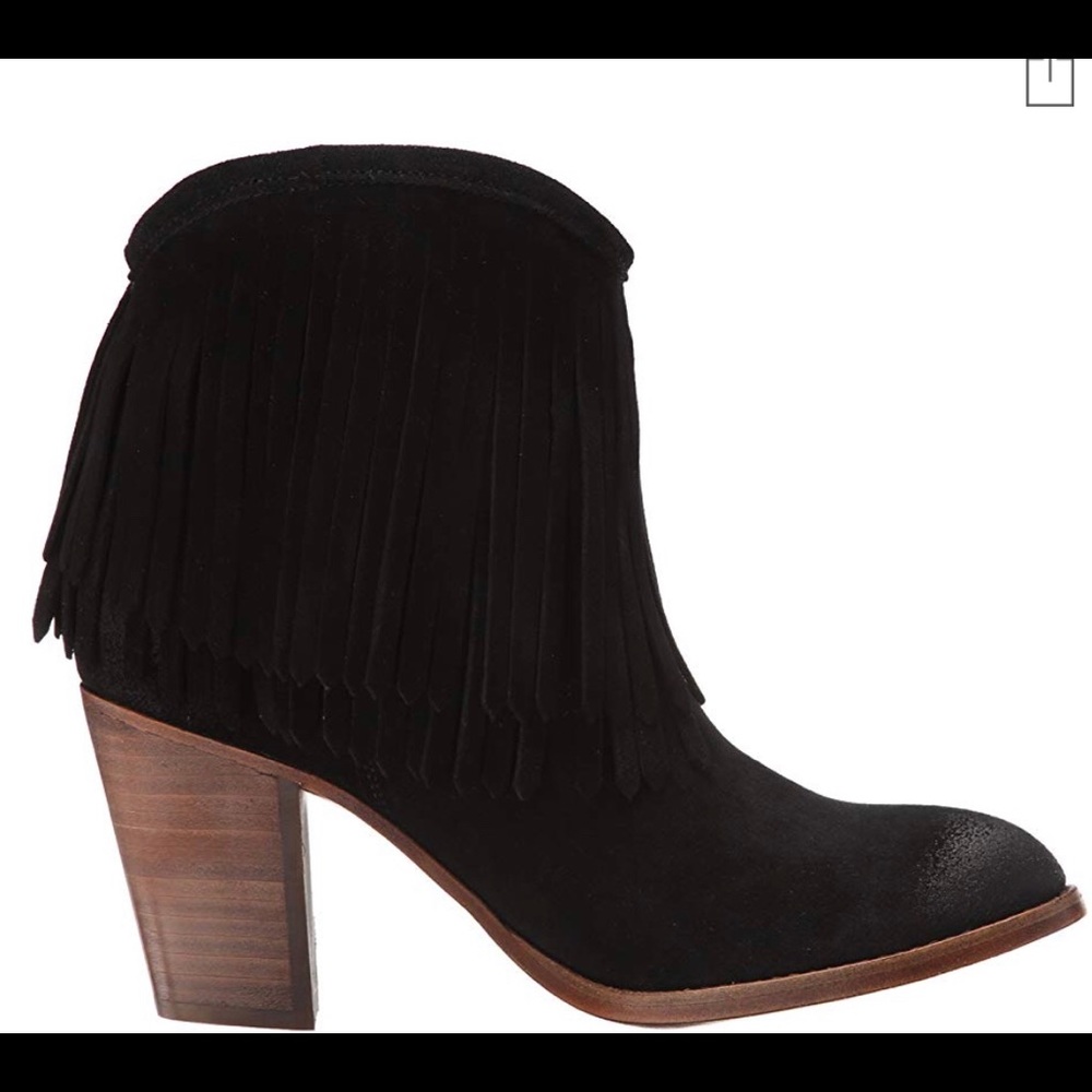 Frye llana fringe boot